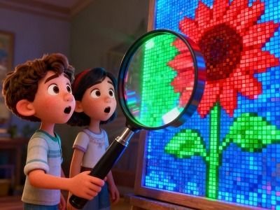 Minh họa bài Bí mật của điểm ảnh